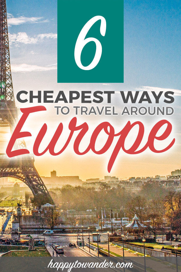 How to travel cheap