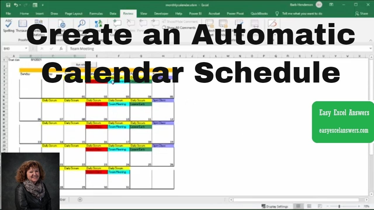 Smart Ways to Create a Calendar in Excel for 2025: Discover Effective Methods!