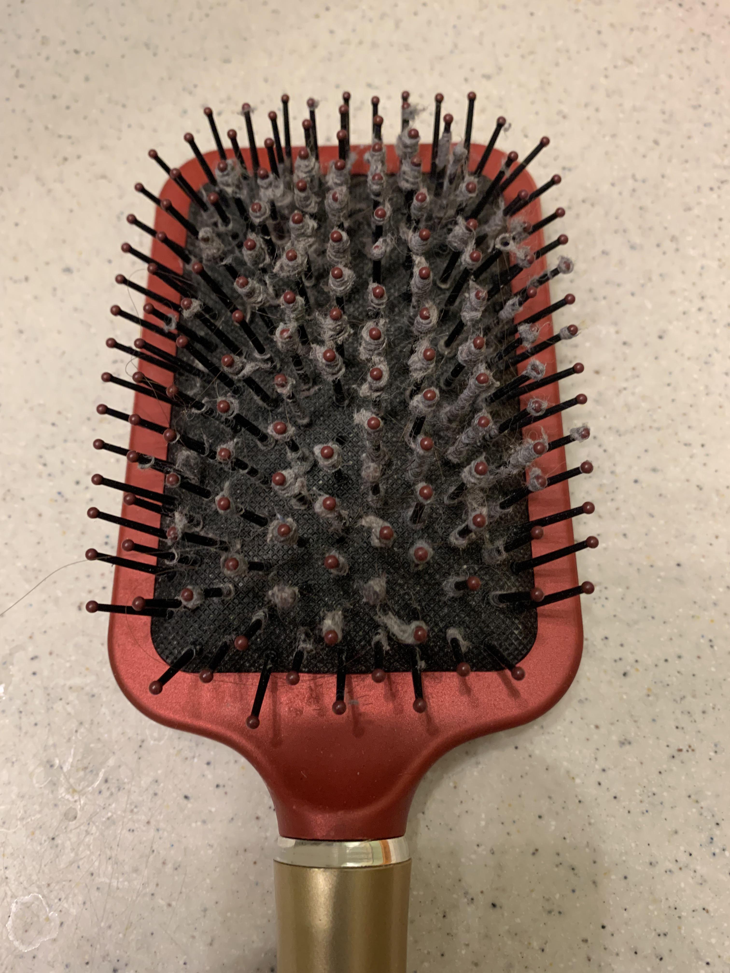 How to wash hair brushes