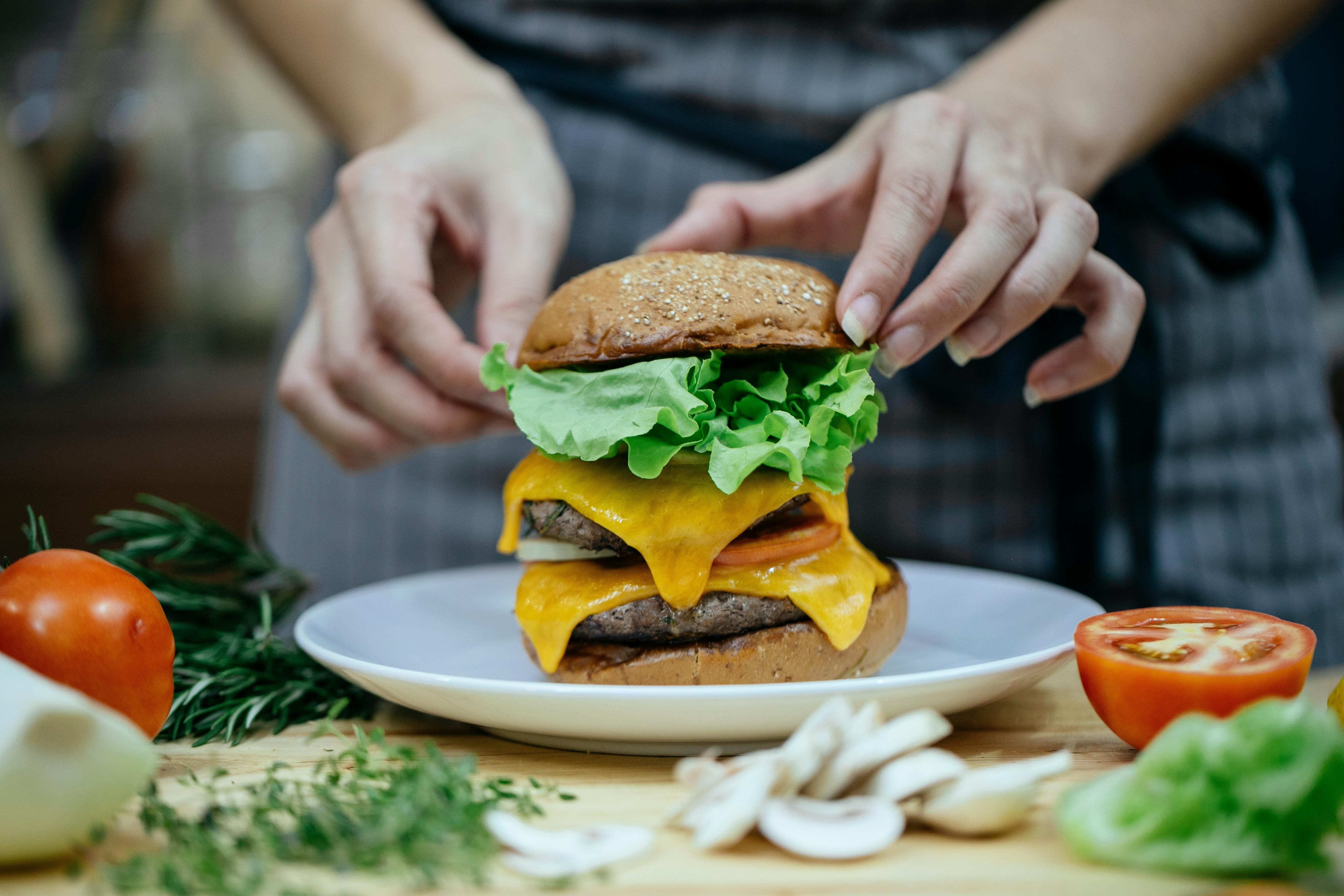 Air Fryer Burger Variations